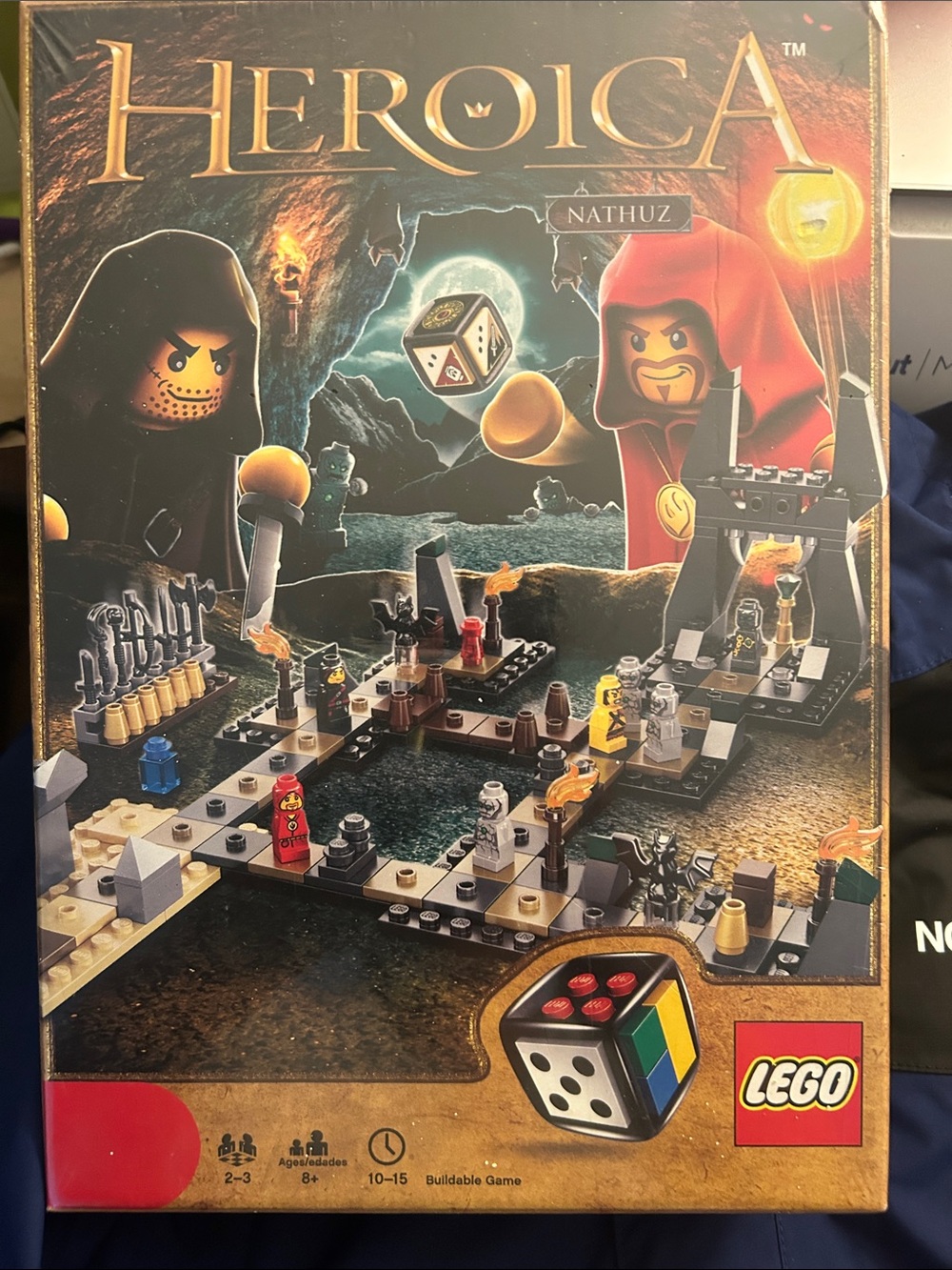 Lego Heroica Nathuz Board Game – Black, Gold, Red